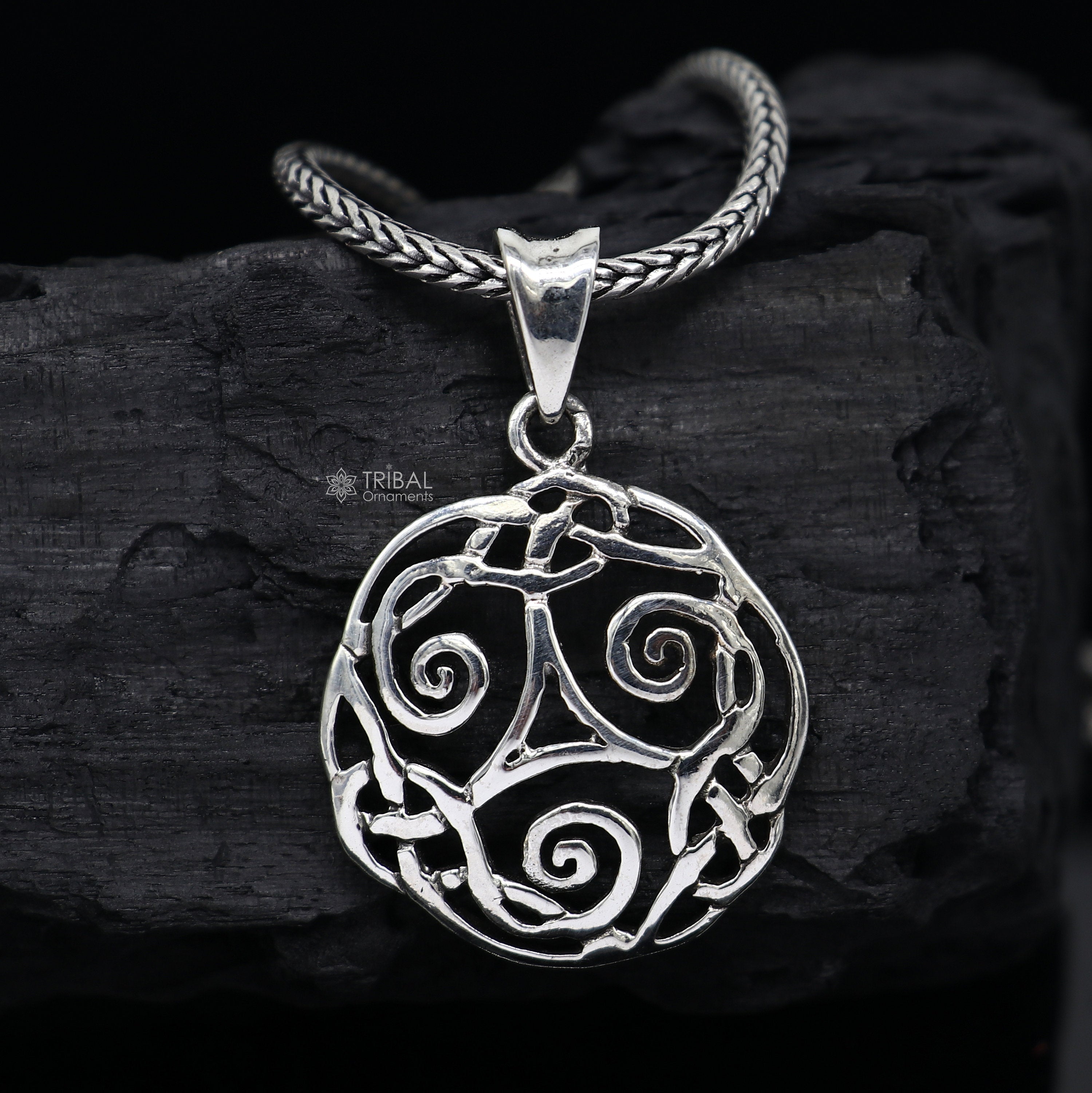 Celtic Knot Symbol Necklace - 925 Sterling Silver Pendant Irish Family Love  NEW | eBay